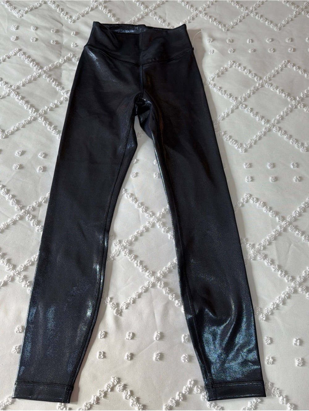 Lululemon Wunder Under Smooth 25” Tight Women’s Size 2 Foil Shimmer LW5GCJS